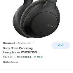 Sony Noise Cancelling Headphones 