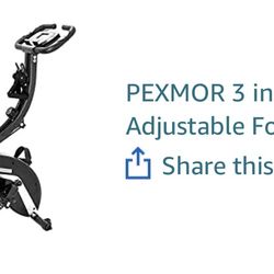  Exercise Bike Foldable 