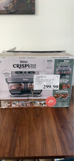 Ninja CRISPi Dual Zone 2-Basket Glass Air Fryer