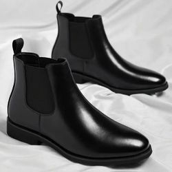 Brand New Leather Chelsea Boots