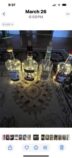 Bar Display Bottles