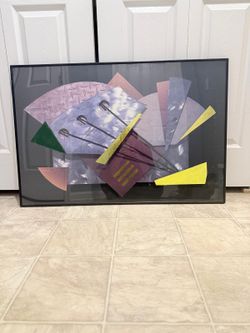 beautiful modern 28 by 22 inch wall art. (MUST SELL TODAY)