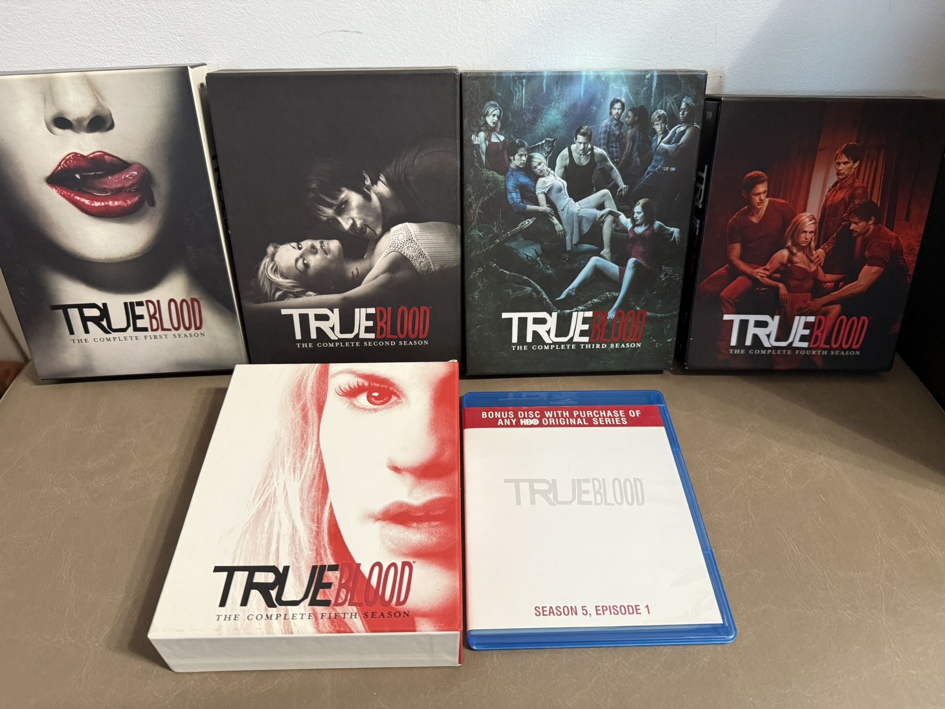 True Blood Seasons 1-5