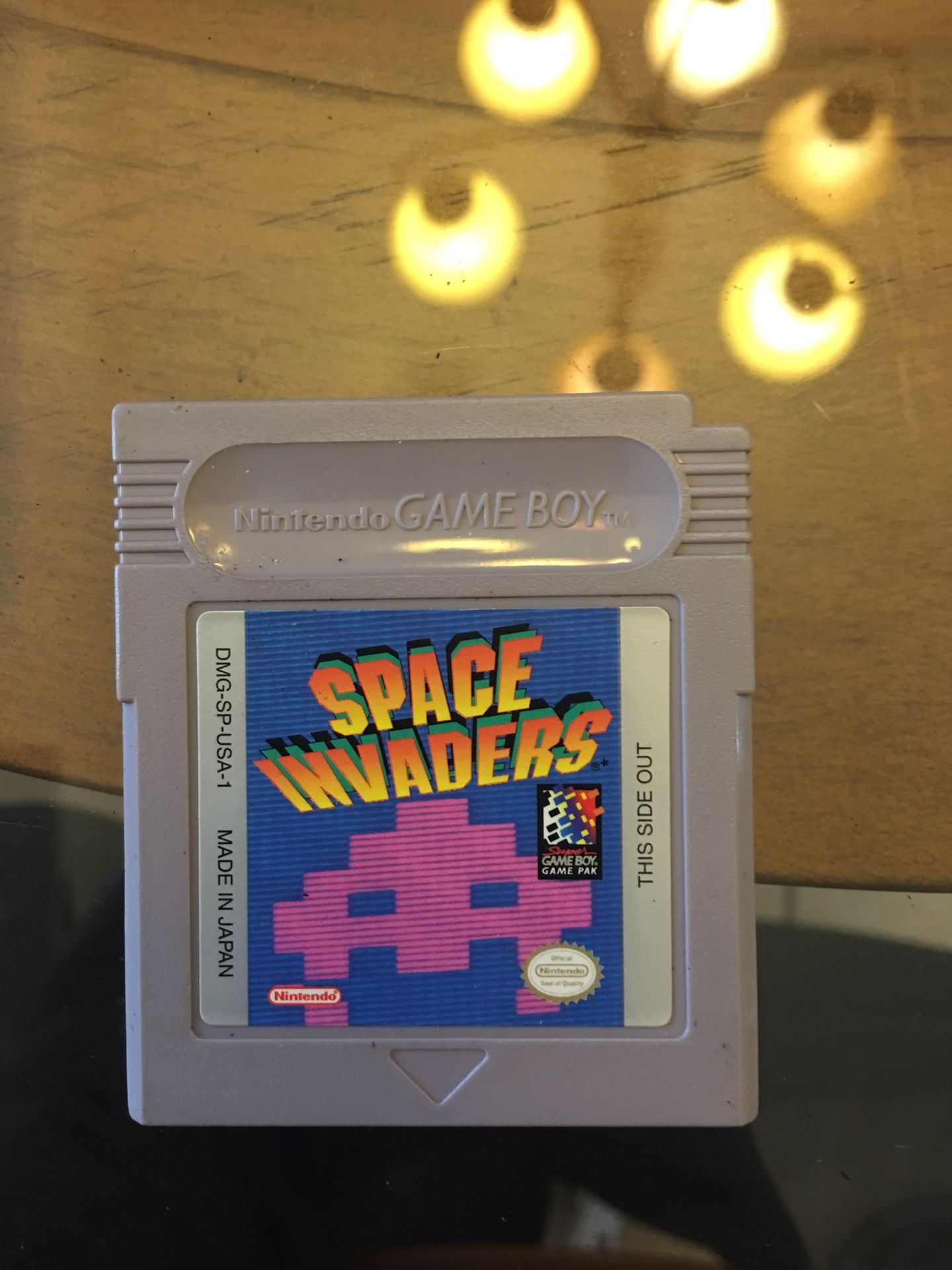 Nintendo game boy space invaders