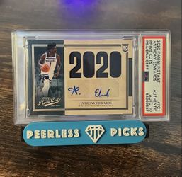 Anthony Edwards 2020 Panini Instant Prime Cuts Auto /10 — PSA/DNA Auto 10