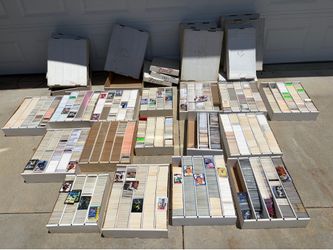 65,000+ Sports Cards Collection – Baseball, Football, Basketball & Hockey (1988–Mid 2000s)