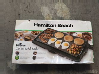 Hamilton beach electric griddle