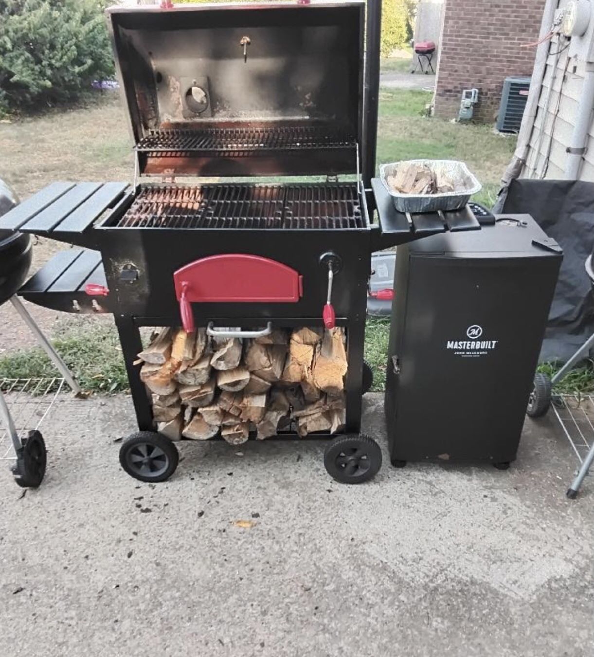 π₯ Char-Griller + Masterbuilt Electric Smoker π₯