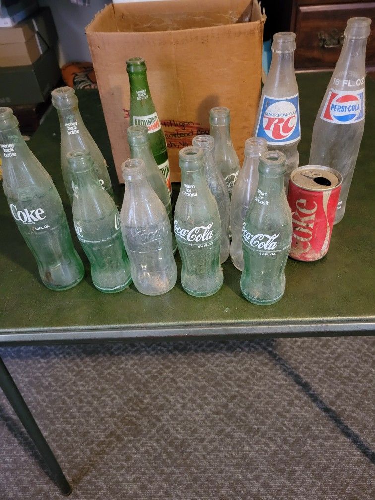 Vintage Soda Bottles