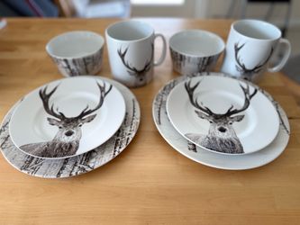 Pier 1 “Snow Forrest” dishes for 2