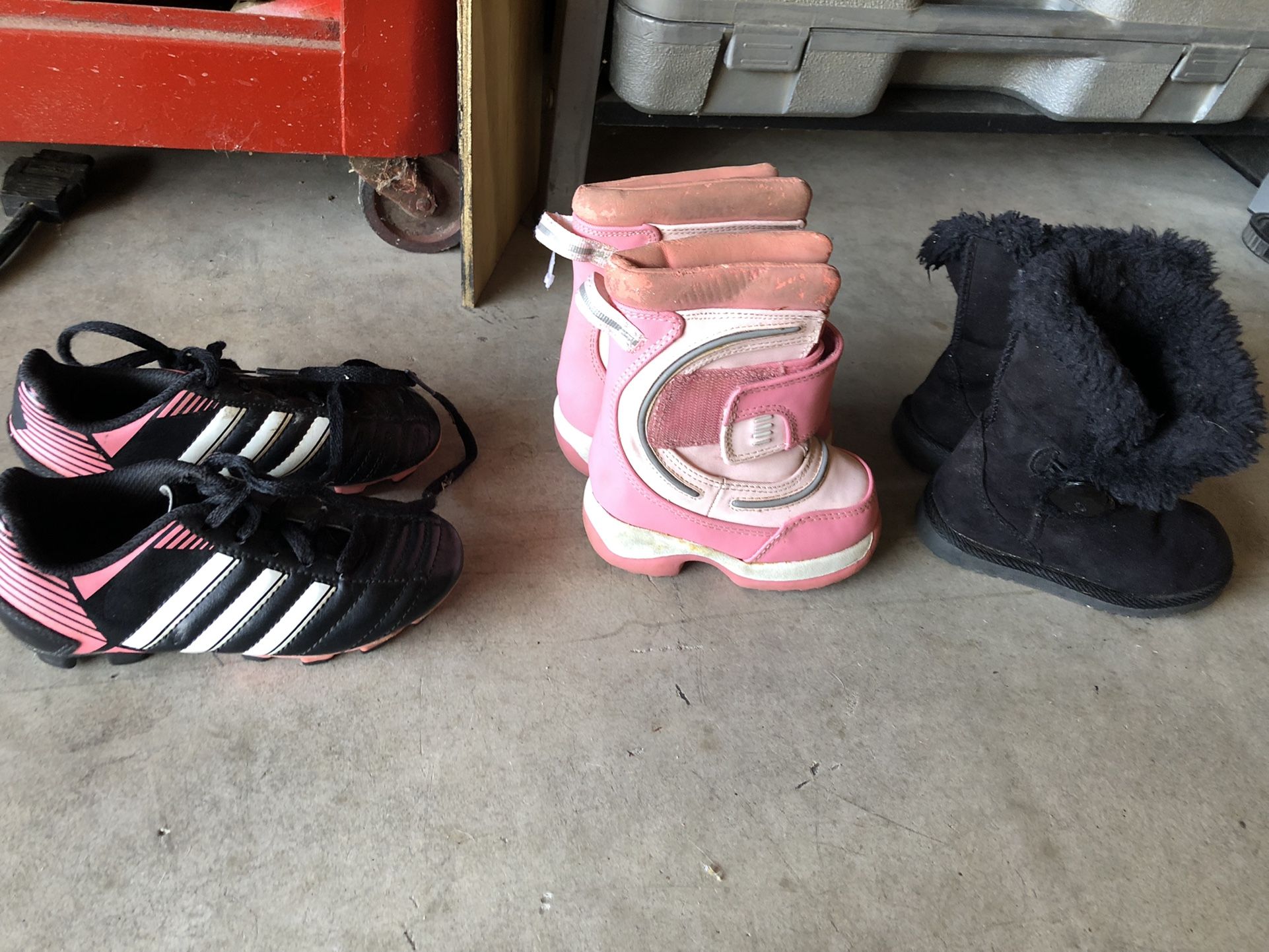 Little Girls, Soccer Cleats, Snow Boots, Warm Boots.