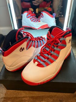 Air Jordan 10 Retro Chicago Flag Sneakers