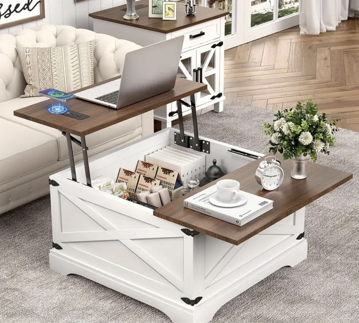 Lift Up Coffee Table (Brand new)