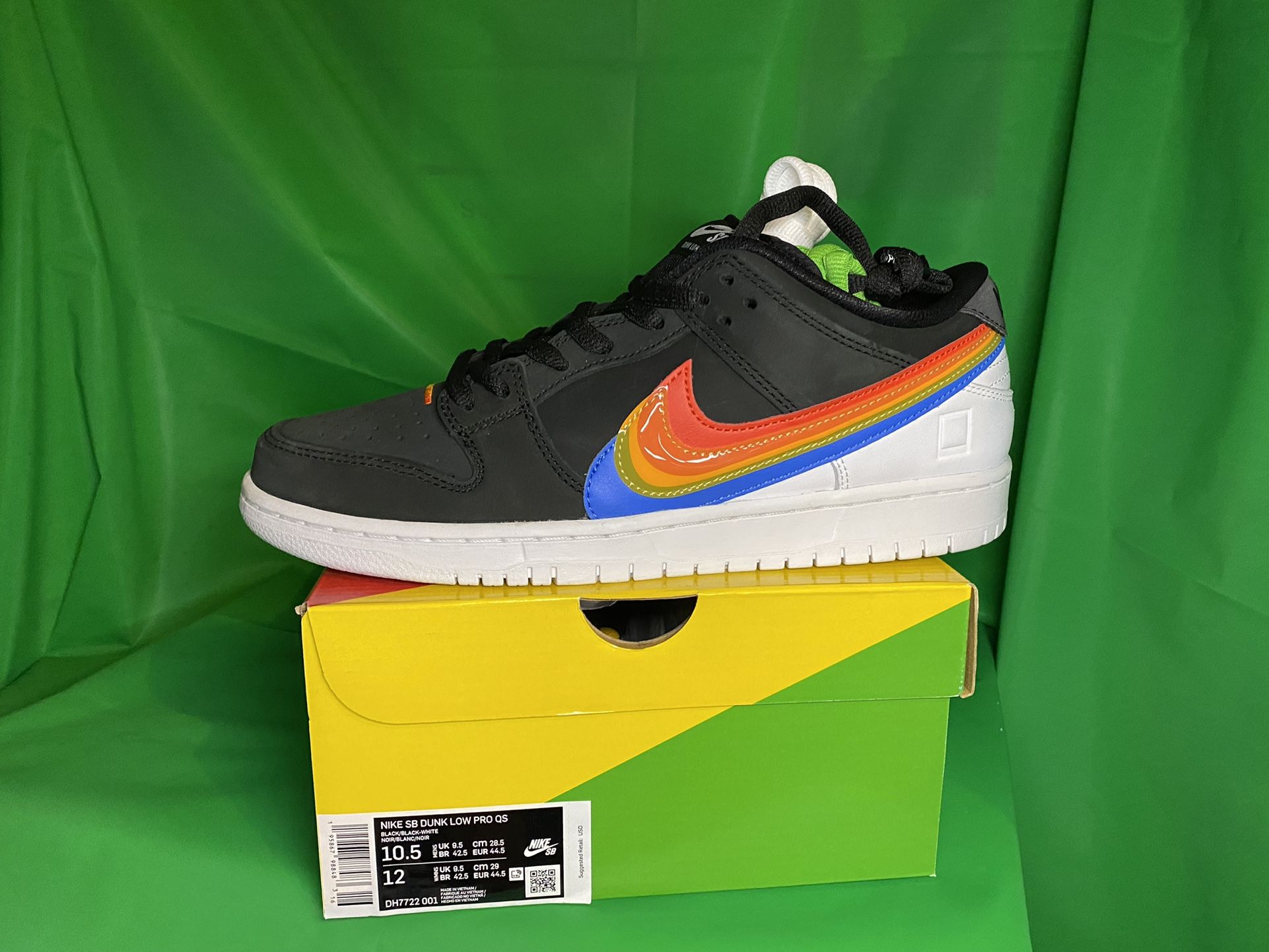 Nike SB Dunk Low “Polaroid” Size 10.5m