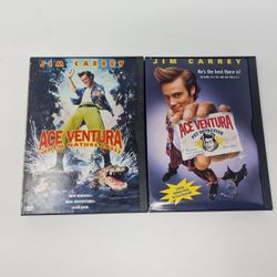 Ace Ventura DVDs & The Mummy DVDs 1&2 Bundle