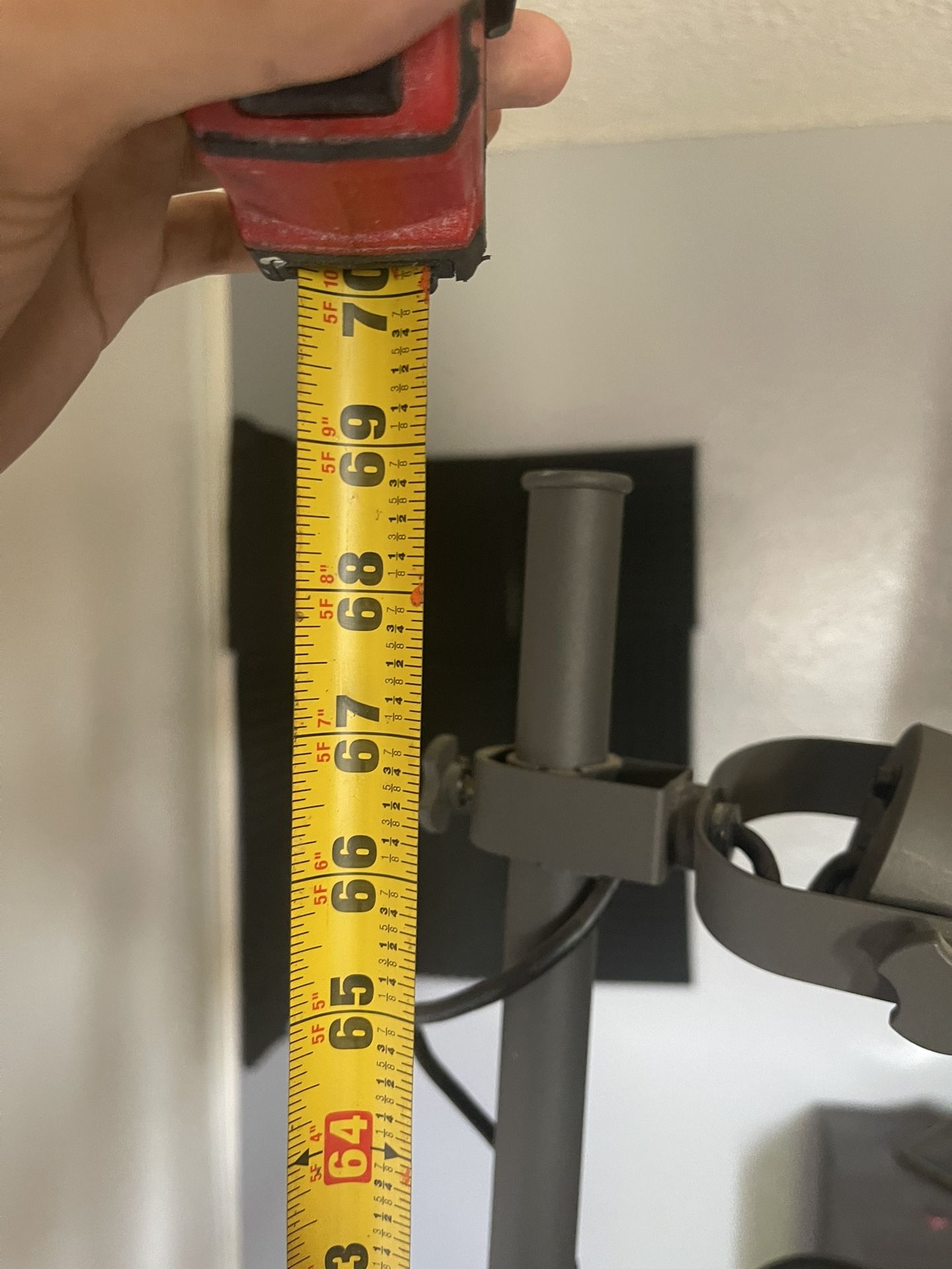 Modern Light Stand Style Dark Gray