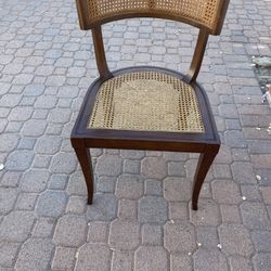 KLISMO MID CENTURY CANE DINING CHAIR