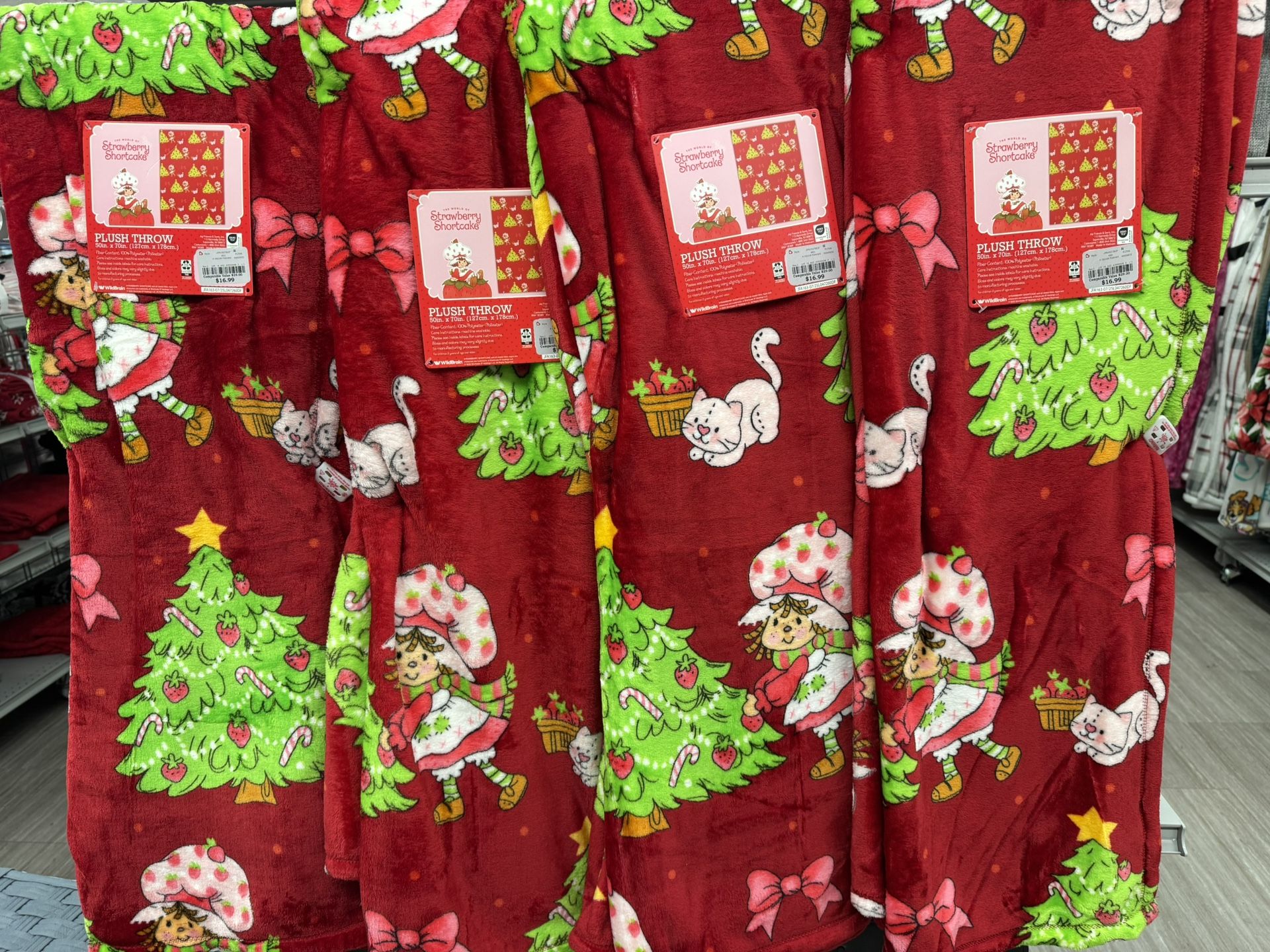 Strawberry Shortcake Blanket 