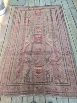 Vintage wool rug
