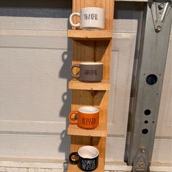 Mini coffee cup with all decoration