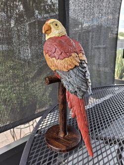 Parrot Resin FIGURINE 