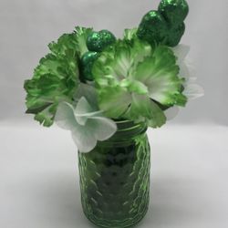 St. Patrick’s Day flower arrangement