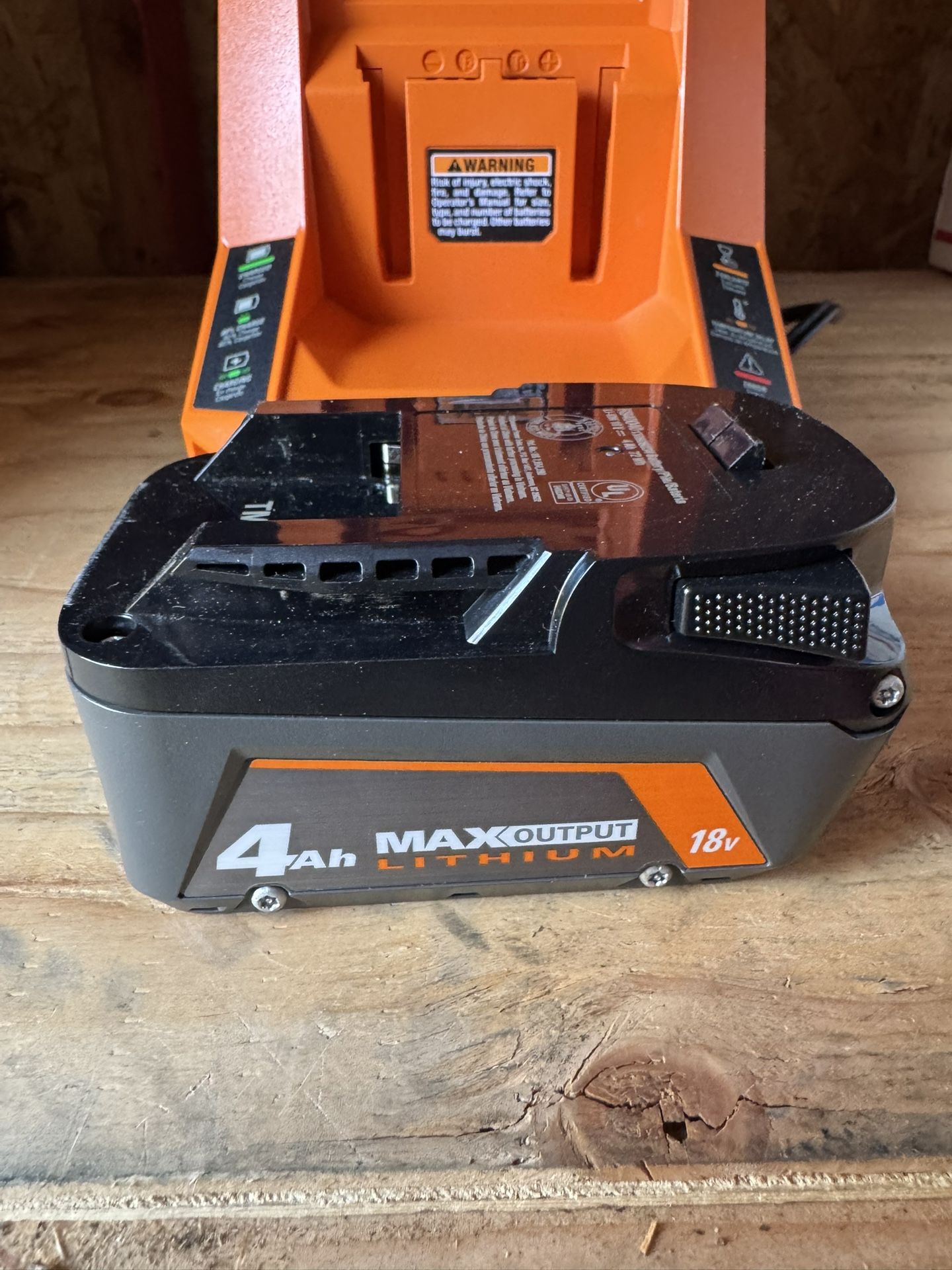 Ridgid 4ah Fast Charger