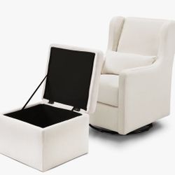DaVinci Adrian Swivel Glider and Ottoman