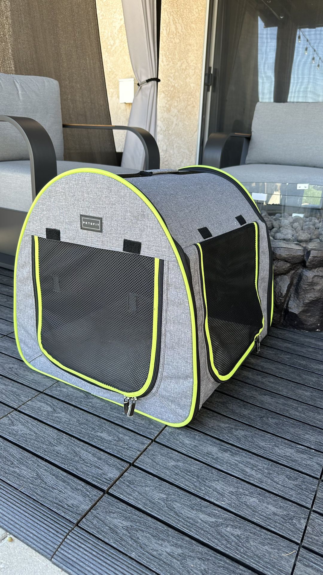 Foldable Dog Crate - For Small Dogs 