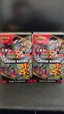 2 Chaos Rising Booster Bundles