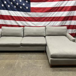 Free Delivery - Room & Board 2 Piece Sectional Couch