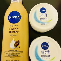 Nivea Lotion & Cream Bundle