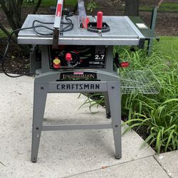 Craftsman Table Saw Limited Edition 