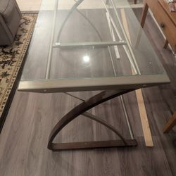 Glass Desk
