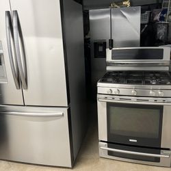 Fridge And Stove Set 800$ Negotiable 