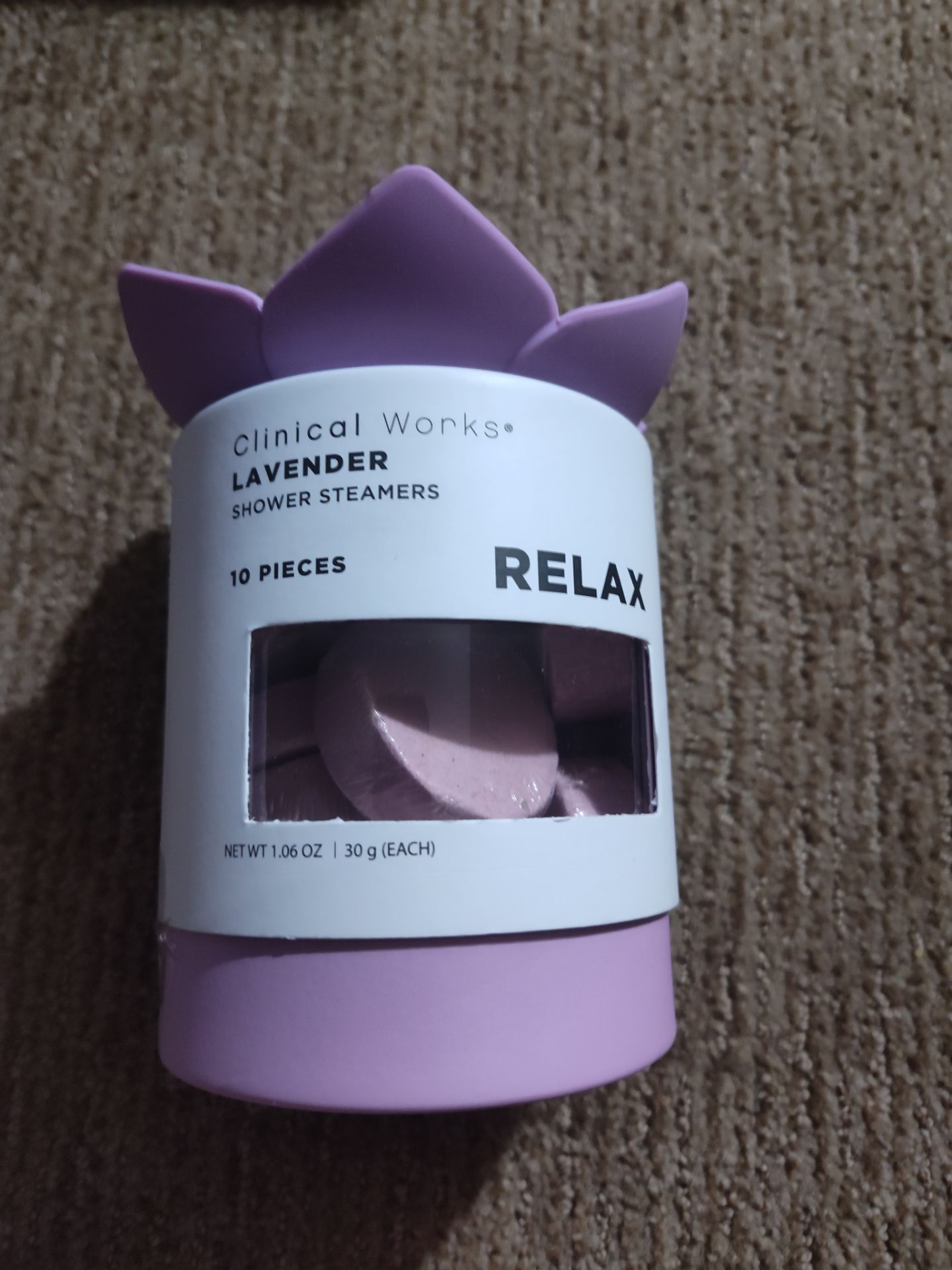 Lavender Shower Steamers