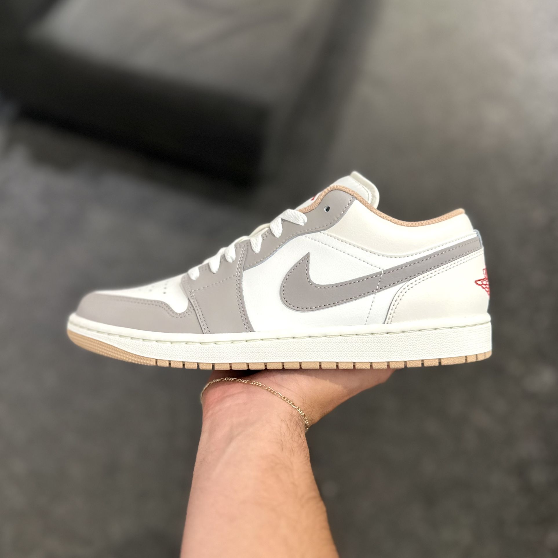 Jordan 1 Low “Sail College Grey Rattan” Sizes 8 / 8.5 / 9 / 9.5 / 10 / 10.5 / 11 / 12 / 13 IN HAND BRAND NEW