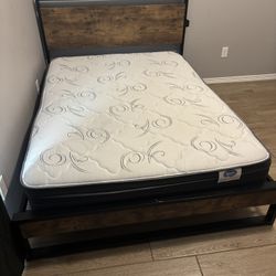 Full Bed With Mattress 