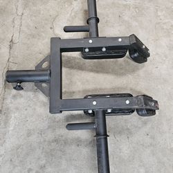 landmine linebacker squat and Viking press attachment