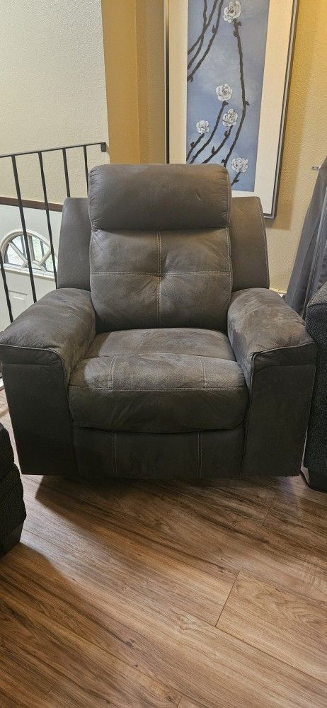 Grey Recliner