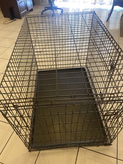 9 Extra Large Dog Cages 48” $75 each 