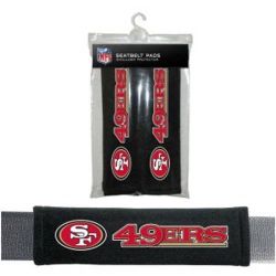 San Francisco 49ers Seat Belt Pads