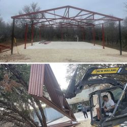 Container Canopy Trusses Rafters 