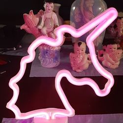 Neon Light Unicorn 