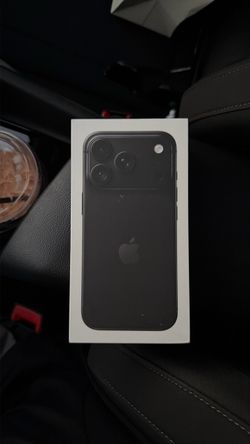 New iPhone 18 Pro 256gb for Verizon in black (UNOPENED!!)