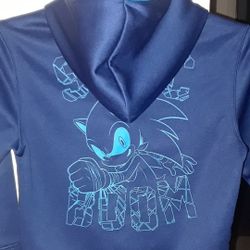 Sonic Boom By Sega zip jacket New Boy Size 7
