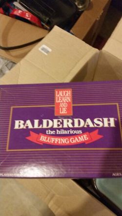 Balderdash board game