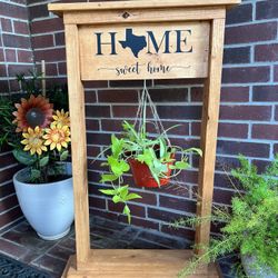 Wooden Plant Stand