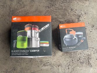 GSI Outdoors Glacier Stainless Camper & Halulite Ketalist Bundle