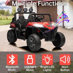 Kids ride-on UTV with remote